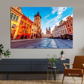 Картина на полотні Архітектура Праги 51x34 см (V252-1_M) V252-1_M фото