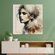 Картина на холсте Абстрактная милая девушка 50x50 см (30ai) 30-ai_M фото 2