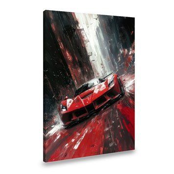 Картина на полотні Червона машина Lamborghini 51x34 см (122ML_M) (122ML_M) фото