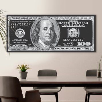 Картина на полотні Platinum Franklin 50x22 см (dol7_M) dol7_M фото