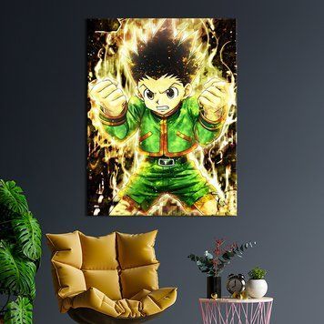 Картина на полотні картина аніме Гон Фрікс з аніме Мисливець х Мисливець 50x38 см (YA-131) YA-131_M фото