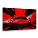 Картина Стильный красный автомобиль Ferrari 51x34 см (429ML_M) (429ML_M) фото 1