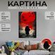 Картина на полотні Самурай і чорні ворони 51x34 см (392ML_M) (392ML_M) фото 1