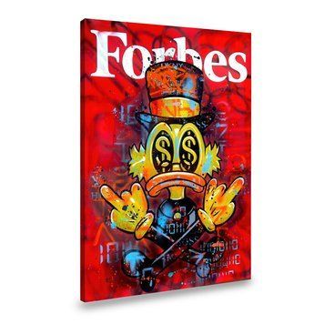 Картина на холсте Скрудж Макдак на обложке Forbes 51x34 см (224ML_M) (224ML_M) фото