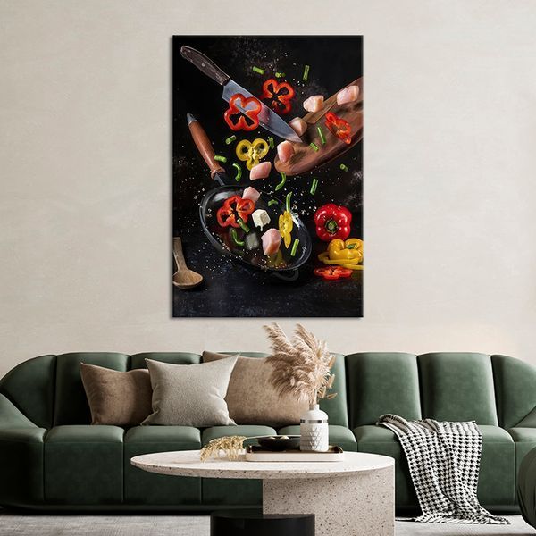Картина на холсте Яркая кулинария 51x34 см (165ML_M) (165ML_M) фото